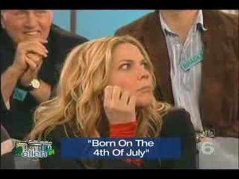 Kristin on West Wing Ellen Special