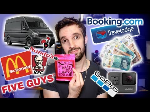 10 Tips For Going On Tour in a Band!