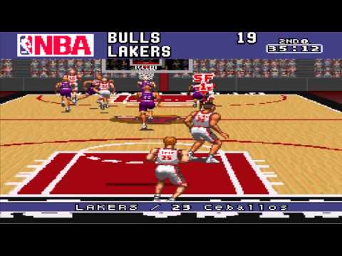 NBA Give'n Go Super Nintendo