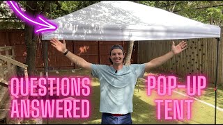 Best Choice Products 10x10ft 1-Person Setup Pop Up Canopy Tent ASSEMBLY and REVIEW!