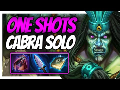 CABRAKAN ONE SHOTS CARRIES WITH POLY PROCS! - Smite Cabrakan solo A-Z