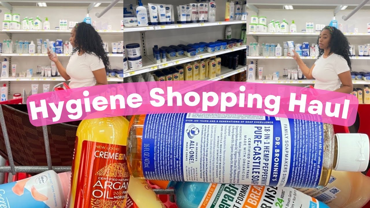 FEMININE HYGIENE SHOPPING HAUL
