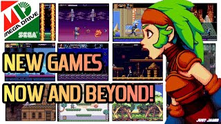 Top 20 Best Mega Drive Homebrew Games Ever  (Time Stamps) #megadrive #segagenesis #megadrivegames