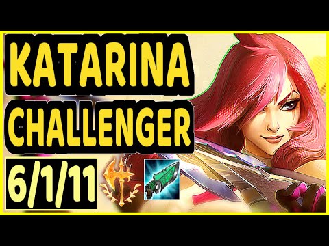 KATEVOLVED (KATARINA) vs FIZZ - 6/1/11 KDA MID CHALLENGER GAMEPLAY - NA