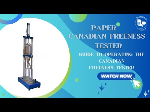 paper pulp   Freenes Tester Canadian Model