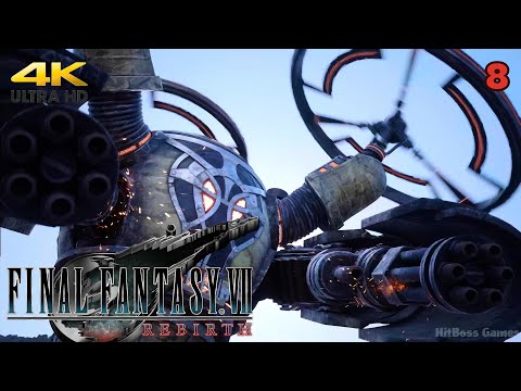 Final Fantasy VII Rebirth Gameplay Part 8 Walkthrough Full Game [ Ps5 4K 60FPS HDR ] No Commentary