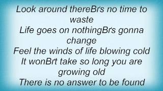 Stratovarius - When The Night Meets The Day Lyrics