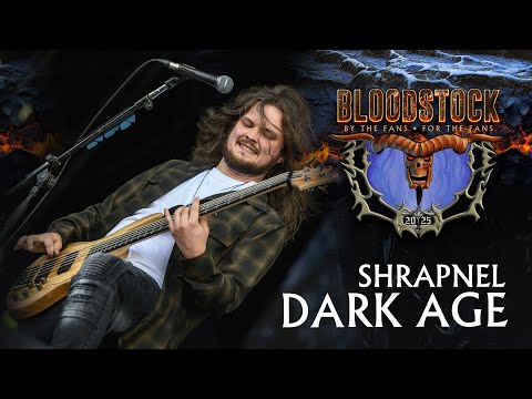 ⚡ Shrapnel Erupts at Bloodstock 2025 — DARK AGE Live on the Main Stage
