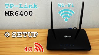 TP-Link TL-MR6400 4G Router Wi-Fi • Unboxing, installation, configuration and test