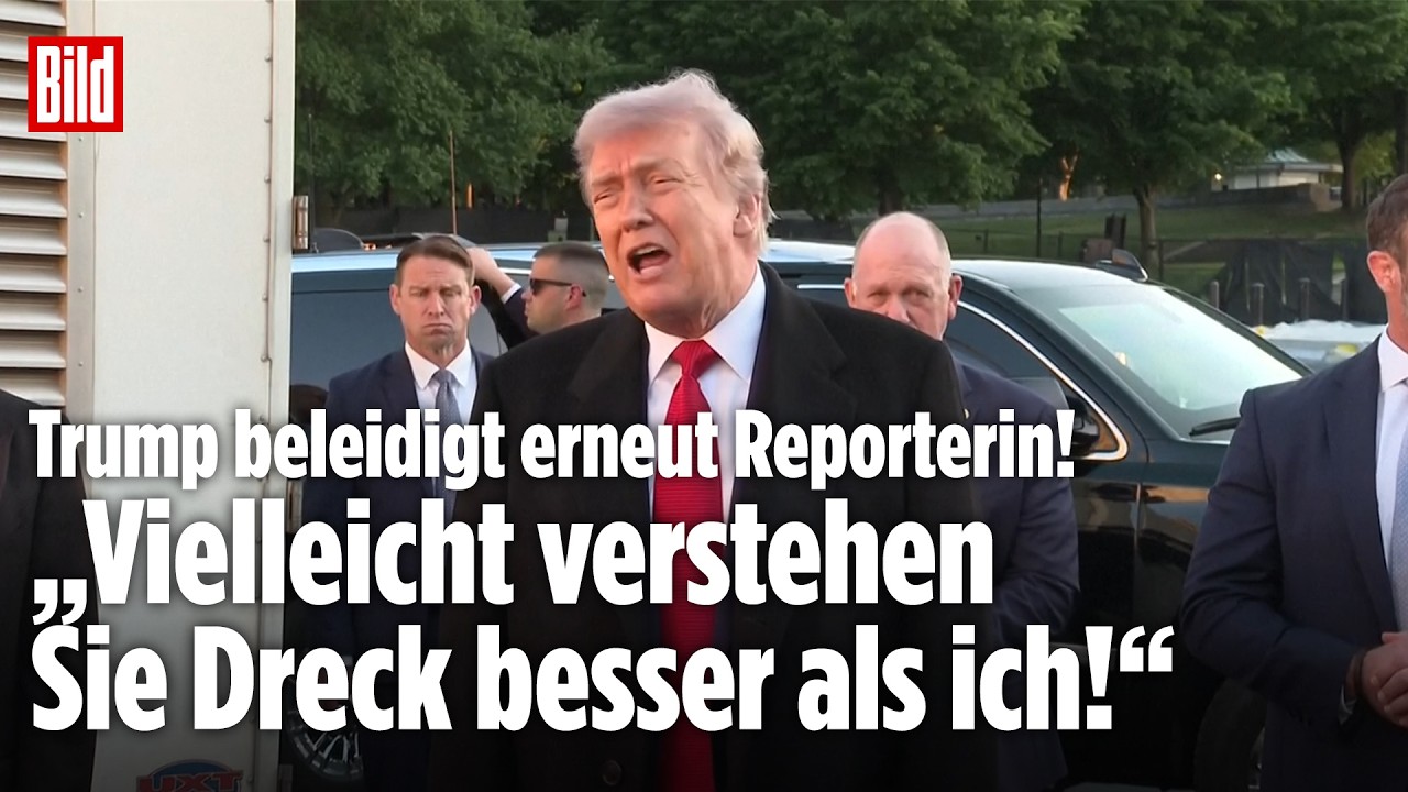 USA: DIESE Frage gefällt Donald Trump gar nicht! Hier beleidigt US-Präsident erneut Reporterin!