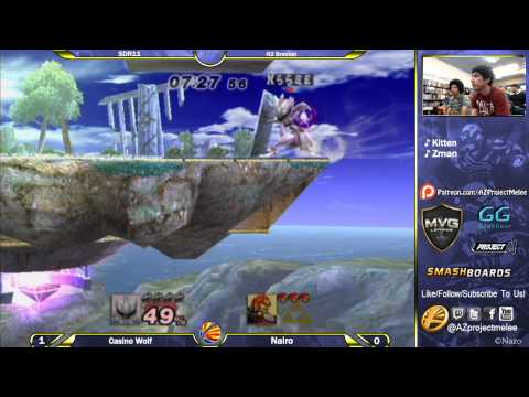 SDR11: Casino Wolf (Mewtwo)  vs Nairo (Ganon) R2 Winners
