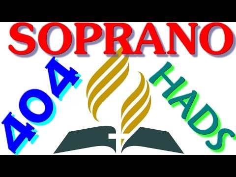 404-  Ó DEUS, CONTIGO ALMEJO ANDAR  -  SOPRANO