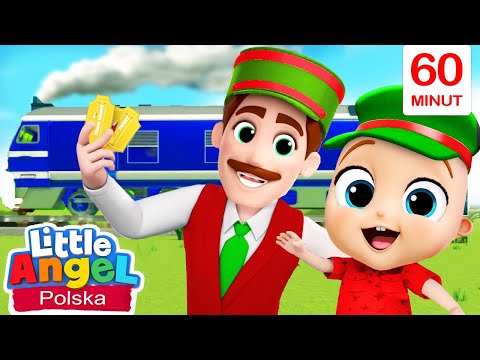 Jedzie pociąg - Ciuf ciuf + więcej | Piosenki Dla Dzieci | Little Angel Po Polsku