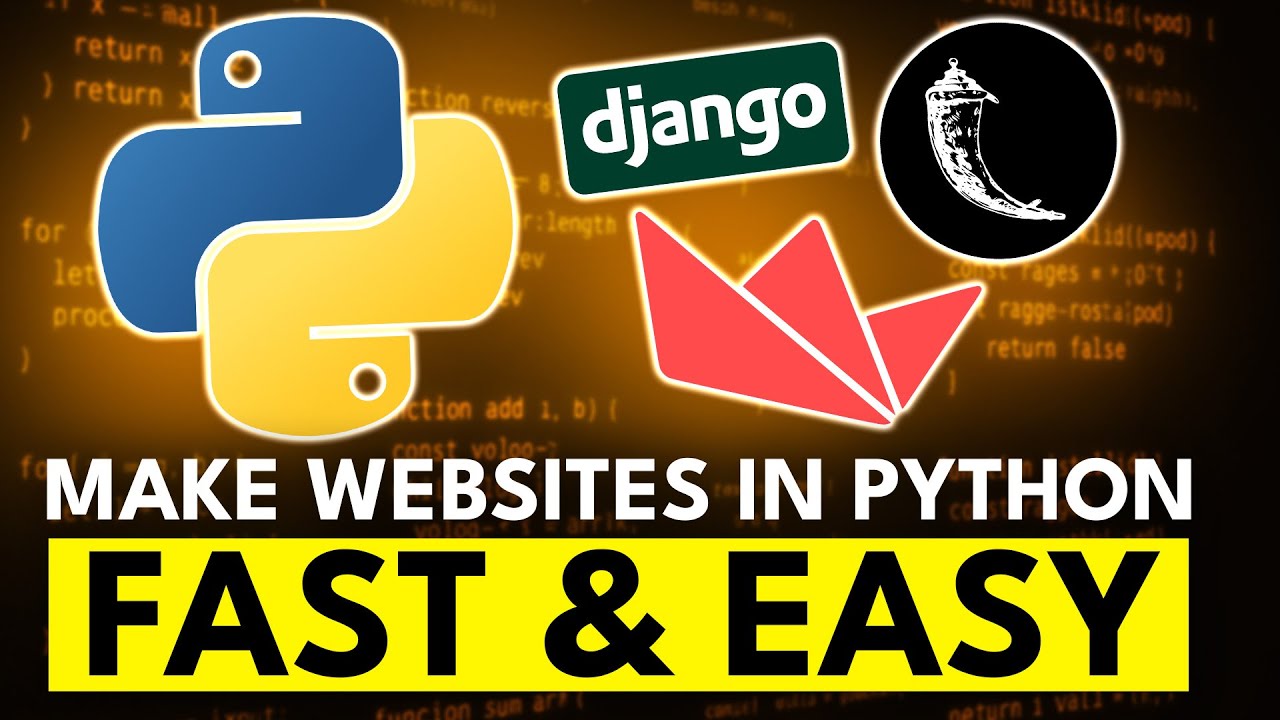 The 3 Ways to Make Websites in Python - Fast \u0026 Easy