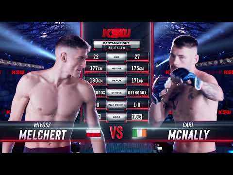 KSW Free Fight: Carl McNally vs. Milosz Melchert