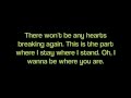 Gavin DeGraw- Where You Are Lyrics