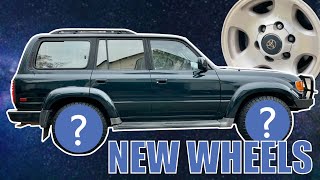 Land Cruiser FJ80 New Wheels - Black Rhino Armory