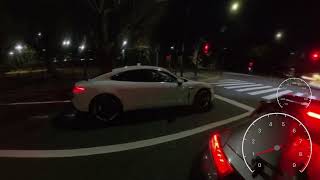 a polite evening cruise around shibuya, shinjuku, and akihabara... racing game style