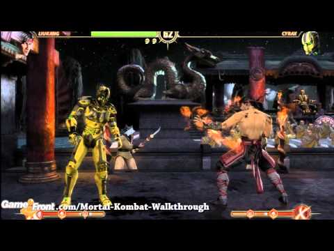 Mortal Kombat - Babalities - Cyrax + Liu Kang