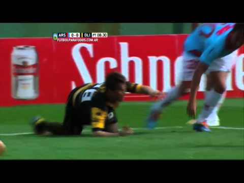 Gol de Blanco. Arsenal 0 - Olimpo 1. Fecha 25. Primera División 2015. FPT.