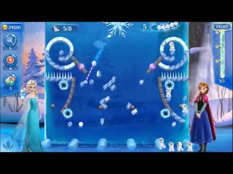 Frozen Free Fall: Icy Shot Level 147 - NO BOOSTERS ☃☃☃