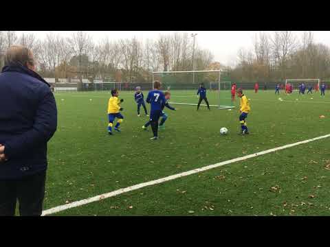 Djibril Snoussi U9A Kraainem Football vs KVC Sterrebeek (02/12/2017)
