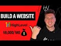 How To Build A Website FAST With GoHighLevel!