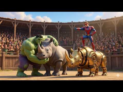 Unexpected Team Up  Spider Man   Police Hulk vs Joker   Venom   Full AI Motion Story