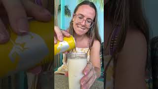 Piña colada vibes with a kick #cruiseshipfood #staroftheseas #royalcarribbeancruise #royalcaribbean