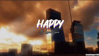 Leona Lewis - Happy (Lyrics)