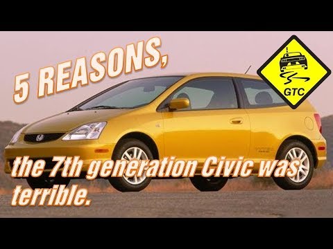 Thumbnail for 5 Reasons the 7th Generation Civic was TERRIBLE! by Honda e