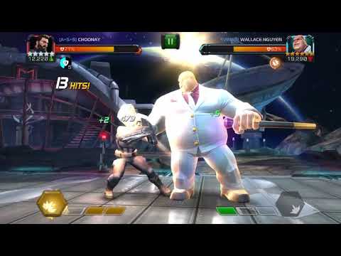MCOC AW 5/65 Captain America (Infinity War) vs 6* Kingpin node 24 Buffet