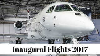 Aircraft that made their first flight in 2017