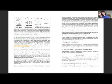 Paper Club with Peter - Efficiently Modelling Long Sequences with Structured State Spaces
