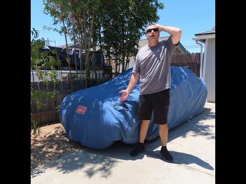 Review of Kayme 6 Layer Waterproof Car Cover from Amazon