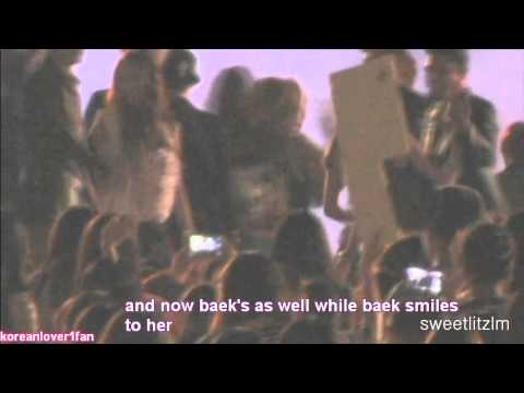 130901 TAEYEON moment w BAEKHYUN&SEHUN+HUG w KANGIN!