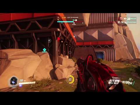 Overwatch Launch MP gameplay pt23 - A Few Key Snipes w/Widowmaker