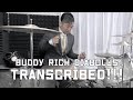【Transcribed】Buddy Rich "Diabolus" solo (second half)