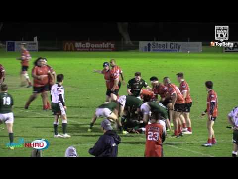 2016 - NHRU - Round 8 - Prem 1 Highlights - Waratah v Merewether Calton