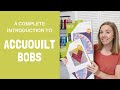 Intro to AccuQuilt BOBs - What is a BOB die and how do they work? Are BOBs better than Qubes?