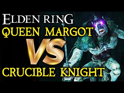 ELDEN RING BOSS VS. BOSS: Crucible Knight Siluria VS. Demi Human Queen Margot!