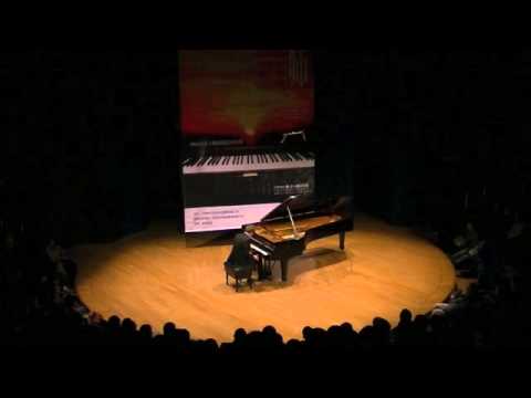 Maxime Zecchini - Concerto for the left hand Ravel - Piano solo - Part 1/4