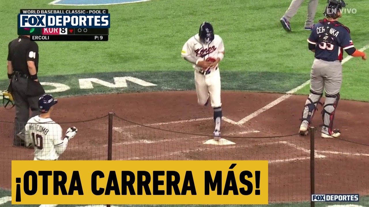🥳 ¡OTRA CARRERA MÁS! | República Checa 3-9 Corea del Sur | WBC 2026