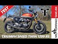 Triumph Speed Twin 1200 RS Test Deutsch