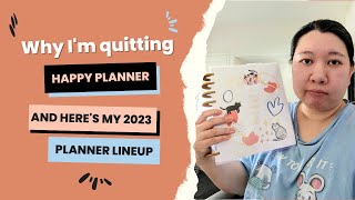 Planner Life: Why I'm Quitting Happy Planner and here's my 2023 Planner Lineup
