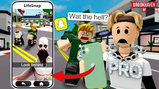 SNAPCHAT ROBLOX TROLLING IN Brookhaven 🏡RP  - FUNNY MOMENTS