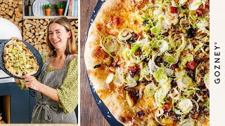 Brussels Sprout & Pancetta Pizza | Ines Glaser | Gozney Dome