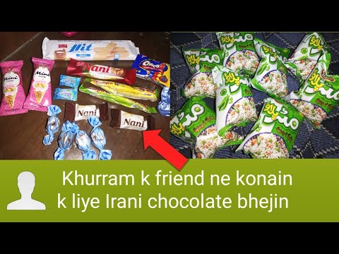 Khurram k friend ne konain k liye Irani chocolate bhejin | konain khush