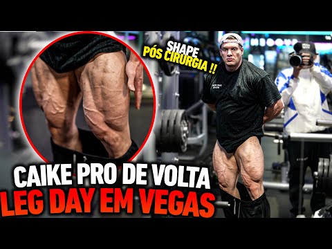 CAIKE PRO IS BACK - LEG DAY IN VEGAS!!