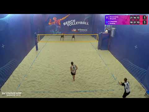 09:20 I. Romanenko / I. Skrynnik - A. Pasazhin / I. Datsiuk 17.09.2022 | Winners Beach Volleyball